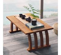 TapferBahn Mesa De SalóN Japonesa,Mesa de Suelo Multifuncional Vintage,Mesa De Centro Tatami Moderna,Que Ahorra Espacio,FáCil De Usar,para Sentarse En El Suelo,Meditar