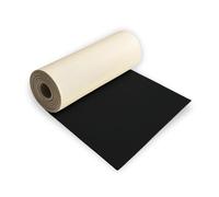 TAPHICEROS Parche autoadhesivo de reparación de cuero, negro, 40cm x 140cm, metro de tela, kit de reparación de cuero sintético DIY para asientos de coche sofás muebles sillas