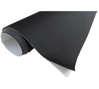 TAPHICEROS Parche autoadhesivo de reparación de cuero, negro, 40cm x 500cm, metro de tela, kit de reparación de cuero sintético DIY para asientos de coche sofás muebles sillas