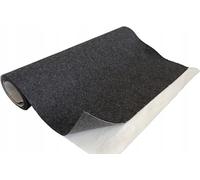 TAPHICEROS Rollo De Tela De Fieltro Autoadhesiva, Grafito, 250 cm x 150 cm, 2 mm, Material De Relleno, Vendido Por Metros, Tela De Revestimiento Para Tapicería Interior Para Manualidades, Automóviles