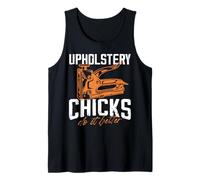 Tapicería polluelos lo hacen mejor diseño Camiseta sin Mangas