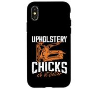 Tapicería polluelos lo hacen mejor diseño Carcasa para iPhone X/XS