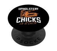 Tapicería polluelos lo hacen mejor diseño PopSockets PopGrip Adhesivo