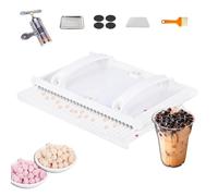Tapioca - Máquina para hacer perlas de forma manual con rayador de acero inoxidable para té de burbujas casero