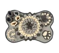 Tapis Chien Renifleur | Tapis Alimentation Lente Chiot | Coussin Puzzle Interactif pour Chiens | Nourriture Animaux de Compagnie Anti Stress Éducatif Stimulation Olfactive