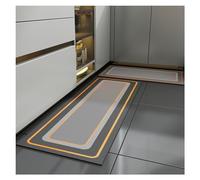Tapis de Cuisine Anti-Fatigue, 6 mm d'épaisseur, antidérapant, résistant à l'huile, à l'eau et aux taches, en PVC, facile à nettoyer, 45 x 120 cm - t & Ili