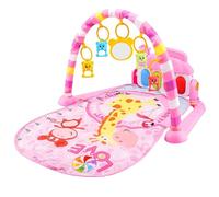 Tapis de jeu - Tapis pour bébé en ABS, apis portable pour, taps de sol sensoriel pour de 28,3 pouces avec musique et lumière |Taapis de jeu réglable pour enfats, pour le mouvement d