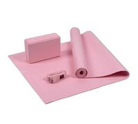 Tapis de yoga con ladrillo y correa Myga TU Unisex