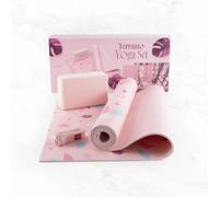 Tapis de yoga con ladrillo y correa Myga TU Unisex