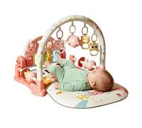 Tapis D'Éveil Bébé Avec Piano Musical Et Projecteur - Gymnase D'Activité Sensoriel Avec Hochets Et Lumières, Tapis De Jeu Éducatif Pour Nouveau-né, Cadeau Naissance Fille Et Garçon