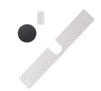 Tapis Pour Robinet D'Évier De Cuisine - Protège-Évier En Pierre De Diatomée | Absorbe Les Gouttes Séchage Rapide, Long Plateau D'évier En Pierre De Diatomi Pour Cuisine Salle De Bain Hôtel Apartamento