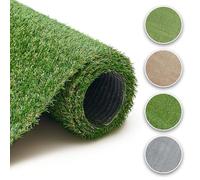 TAPISO Canyoo Césped Artificial Altura De 20mm Hierba Sintética Jardín Terraza Balcón Piscina Alfombra Exterior Color Verde Resistente Césped por Metros Césped A Metros 200 x 500 cm