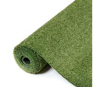 TAPISO Canyoo Césped Artificial Altura De 7mm Hierba Sintética Jardín Terraza Balcón Piscina Alfombra Exterior Color Verde Resistente Césped por Metros Césped A Metros 100 x 550 cm