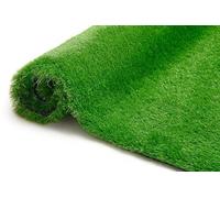 TAPISO Natural Deluxe Césped Artificial Altura de 40mm Hierba Sintética Jardín Terraza Balcón Piscina Alfombra Exterior Color Verde Resistente Césped por Metros Césped a Metros 133 x 300 cm