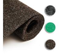 TAPISO Vera Césped Artificial 4 mm - Ultraplano y Fácil de Mantener - Marrón - Resistente a los Rayos UV y a la Intemperie - Ideal para Balcón, Terraza y Zona de Entrada 200 x 500 cm