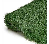 TAPISO Verde Césped Artificial 40 mm al Metro - Hierba Sintética Densa y Realista Verde Oscuro - Resistente a UV e Intemperie - Jardín, Terraza, Balcón - Corte a Medida 400 x 400 cm