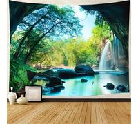 Tapiz de Pared Paisaje 150x200cm Tapices de Tela Grandes Poliéster, Manta de Playa Mantel de Picnic para del Hogar Regalos Sofà Cama Cubrir Decoracion Pared Dormitorio de Interiores y Exteriores E8343