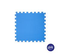 Tapiz de suelo para piscinas desmontables 9 unidades 50x50cm gre pools