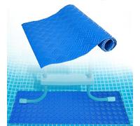 Tapiz Escalera Piscina, Alfombra Escaleras Piscina, Tapiz Suelo Piscina Antideslizante Protectora para Escalera, Accesorios Piscina 23x90 cm