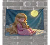 Tapiz estético Golden Glow: The Majestic Lion'S Tale Tapiz para decoración de dormitorio para adolescentes y hombres (75 x 100 cm)