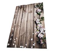 Tapiz Madera con Flores Decoración Fotográfica Colgante para Fiestas para Graduaciones