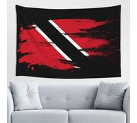 Tapiz Pared Arte Abstracto Vintage Con La Bandera De Trinidad Y Tobago Tapestries Estética Tapiz De Pared Estético Tapices Para Estar Dormitorio Casa S