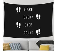 Tapiz Pared Haz Que Cada Paso Cuente Tapices Decoración Tapestries Arte Art Poster Para Estardormitorio Estar Dormitorio S