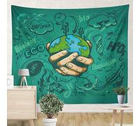 Tapiz Pared Salvemos La Ecología De La Tierra Tapestry Estético Tapestries Arte Para Estar Casa S