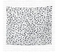 Tapiz Pared Topyee Spot Puntos Aleatorios Monocromo Punteado Patrón Dálmata Moteado Azul Negro Tapestries Decoración Art Poster Estética Tapestry Para Estar Estardormitorio Dormitorio L