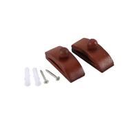 Tapiz Perchas, Edredón Perchas para Tapices, Manta Percha Abrazaderas, Alfombra Pantalla, Clips de Pared de Madera 2pack