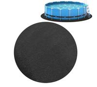 Tapiz Suelo Piscina | Alfombrilla De Hidromasaje para Protección del Suelo | Lámina para Piscinas Redondas | Almohadilla para Revestimiento De Piscina | Antideslizante, Resistente A La Rotura(02