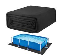 Tapiz Suelo Piscina Rectangular, 200x300cm Base para Piscina Desmontable Hinchable, Protector Paño para El Suelo De La Piscinas No Tejida Resistente, Antideslizante Lonas De Suelos Inflable