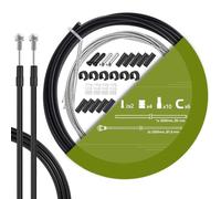 TAPKUA Kit de Cable de Freno de Bicicleta, 2500mm Cable de Freno de Bicicleta de Carretera y Funda de Cable de 3M