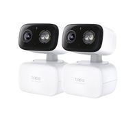 Tapo 2K 3MP Pan/Tilt Indoor/Outdoor Security Camera - Free Person/Baby Cry Detect & Motion Track, 360° Pan, Color Night Vision, SD/Cloud Storage, Works w/Alexa & Google Home, HybridCam 360 (2-Pack)