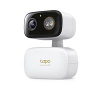 Tapo 3K 5MP Wired Pan/Tilt Indoor/Outdoor Security Camera, Free Person/Vehicle/Baby Cry Detect & 360° Motion Track, Color Night, SD/Cloud, Wrks w/Alexa & Google Home, 2.4 GHz WiFi, HybridCam 360
