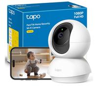 Tapo C200 - Cámara IP WiFi 360° Cámara de Vigilancia FHD 1080p,Visión Nocturna, Notificaciones en Tiempo Real, Admite Tarjeta SD,Detección de Movimiento,Control Remoto,Compatible con Alexa