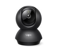 Tapo C201 - Cámara WiFi Interior FHD, videocámara de vigilancia, visión Nocturna, 360° de visión, Audio bidireccional, detección de Movimiento y notificaciones, Alarma acústica y Luminosa integrada,