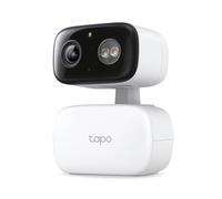 Tapo C206 Mini - Cámara de Vigilancia Interior/Exterior, 1080p 360°, Alexa | Detección de Movimiento y Personas. Visión Nocturna. Alarma Luz y Sonido. Almacenamiento Local o Nube. App Tapo.