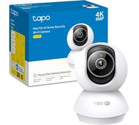Tapo C250 - Cámara de Vigilancia WiFi Interior 4K 8MP, 360° Pan/Tilt, Visión Nocturna, Detección IA Personas/Mascotas/Bebé, Audio Bidireccional, Compatible Alexa y Google