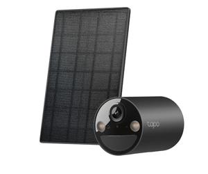Tapo C411 Kit 2K 3MP Cámara de Seguridad con batería inalámbrica para Exteriores, cámara de Seguridad Solar, cámara Nocturna de Color al Aire Libre, detección de IA, IP65, no Requiere concentrador