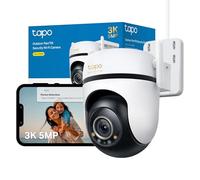 Tapo C530WS - Cámara de Seguridad para Exteriores con Giro e inclinación, cámara WiFi para Exteriores de 3K 5MP, visión de 360° con Seguimiento de Movimiento, sin cuota mensual, detección AI, visión