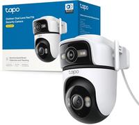 Tapo C545D - Cámara de Seguridad Exterior Wi-Fi 2K Dual Lente Pan/Tilt con Seguimiento Inteligente, visión Nocturna a Color, detección IA de Personas/Mascotas/vehículos y Audio bidireccional