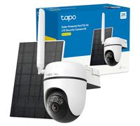 Tapo C615G Kit - Cámara vigilancia Exterior 360°, 4G, 2K, Solar | Detección de Movimiento, Personas, Mascotas y Vehículos. Con Panel Solar. Alarma Luz y Sonido. App Tapo.