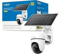 Tapo C630 Kit- 3K 5MP Wireless Outdoor WiFi Camera con Panel Solar, cámara de vigilancia WiFi inalámbrica para Exteriores con PTZ de 360°