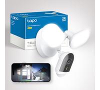 Tapo C720 - Cámara de seguridad para exteriores, 2800 lúmenes, ultrabrillante, 2K QHD 4MP, zona de detección de 270°, cámara Wi Fi sin tarifa mensual, IA inteligente, alarma personalizable, IP65,