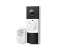 Tapo TP-Link Timbre Inteligente de Video inalámbrico con Timbre, 2K con visión Nocturna y focos a Todo Color, sin Tarifa mensual, Llamada de Anillo, visión Ultra Ancha de 160°, detección de IA