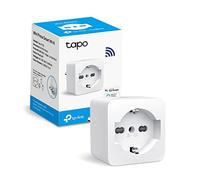 Tapo Enchufe inteligente italiano, WiFi inteligente, temporizador para toma eléctrica, control por voz, funciona con Alexa, control remoto mediante aplicación, tipo L hasta 10 A, Tapo P105A