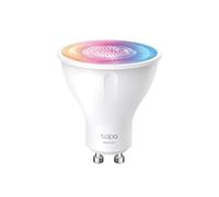 Tapo L630 - Bombilla Inteligente, 3.7 W, Ahorro de Energía, 350 lm, GU10 | Regulable. 16M de Colores. Horarios y Temporizador. No Requiere Hub. Modo Ausente. Control por Voz (Alexa/Google) y App Tapo.