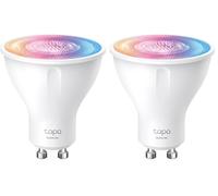 Tapo L630 Bombilla Inteligente GU10 LED, 3.7 W, Ahorro de Energía, Regulable 350 lm, Compatible con Alexa/Google Home, Multicolor, 1 Unidad (Paquete de 2)
