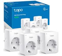 Tapo P100 (4-Pack) - Enchufe Inteligente WiFi, Programable, Control App/Voz